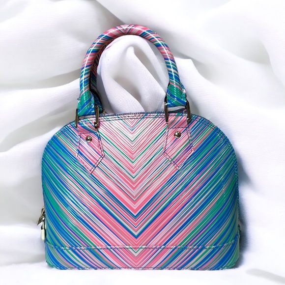 🔥 LOUIS VUITTON TROPICAL ALMA BB W/ CROSSBODY STRAP 🔥 - Picture 3 of 10